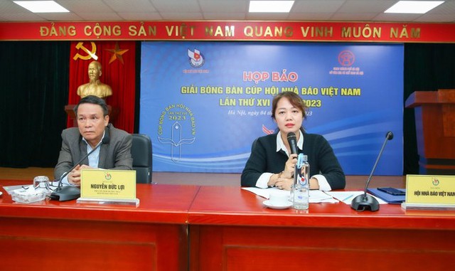 40 đơn vị tham dự Giải bóng bàn cúp Hội Nhà báo Việt Nam 2023- Ảnh 1.
