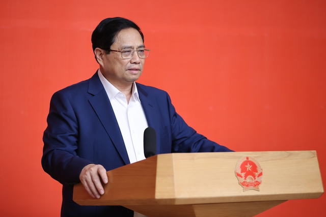 Thủ tướng Phạm Minh Chính chủ trì phiên họp Tiểu ban Kinh tế-Xã hội Đại hội XIV- Ảnh 1.