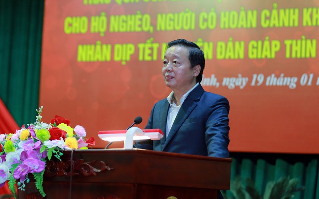 Phó Thủ tướng Trần Hồng Hà thăm, tặng quà Tết cho hộ nghèo tại Bắc Ninh- Ảnh 1.