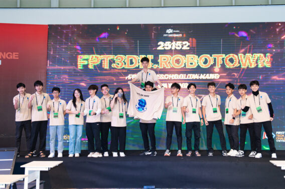 FPT3DN.Robotown giành quyền đại diện quốc gia tham gia thi đấu tại FIRST Tech Challenge toàn cầu tổ chức tại Mỹ - Ảnh: BTC