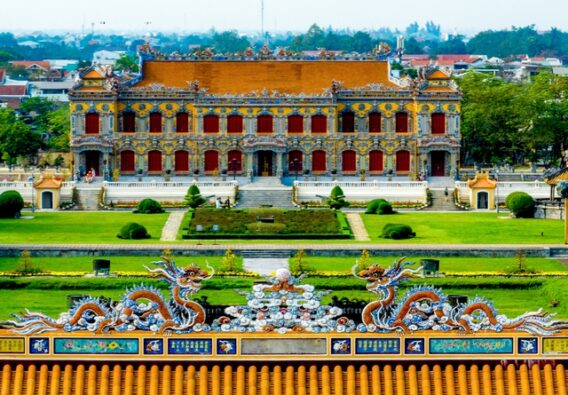 Nét uy nghi, tráng lệ của điện Kiến Trung-Hoàng thành Huế- Ảnh 1.