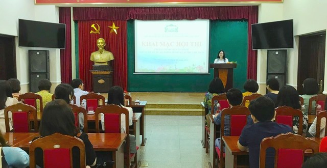 Khai mạc hội thi 'Thuyết minh tại điểm Khu di tích Chủ tịch Hồ Chí Minh tại Phủ Chủ tịch'- Ảnh 1.